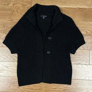 Women’s Banana Republic Black Merino Wool Sweater